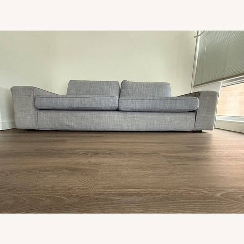 Used IKEA Kivik Light Gray Fabric 3+ Seater Sofa for sale on AptDeco