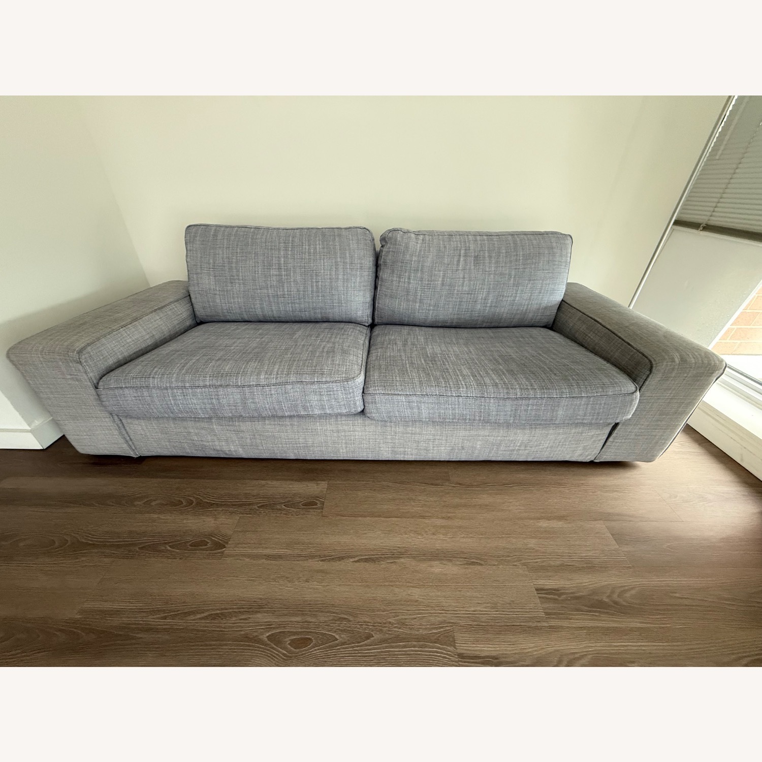 IKEA Kivik Light Gray Fabric 3+ Seater Sofa - image-2