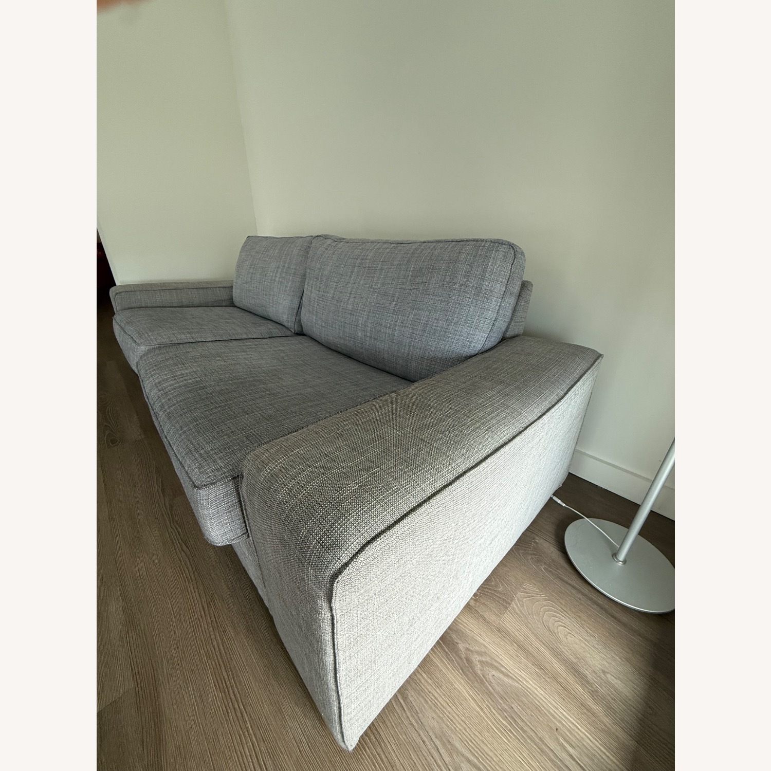 IKEA Kivik Light Gray Fabric 3+ Seater Sofa - image-3