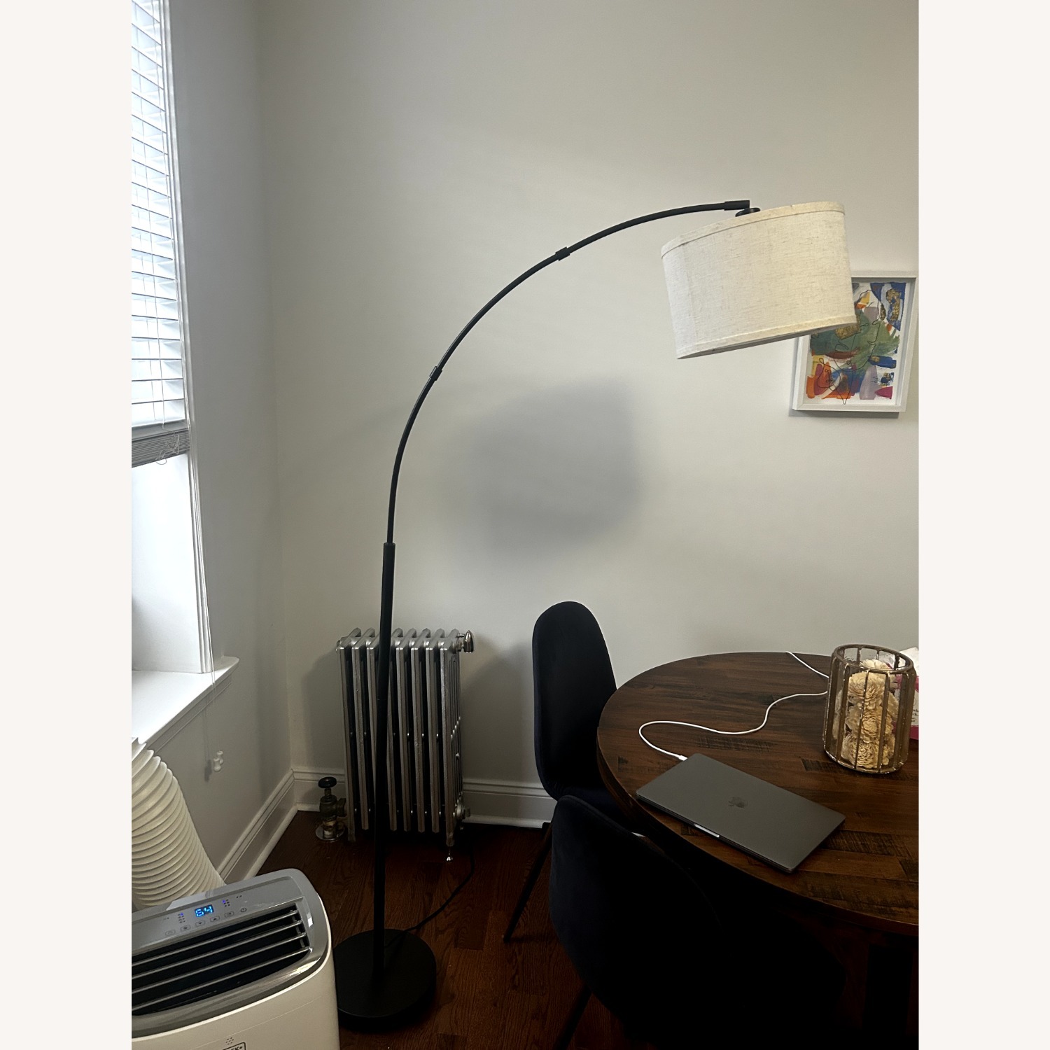 Amazon Natural Fabric Floor Lamp - image-1