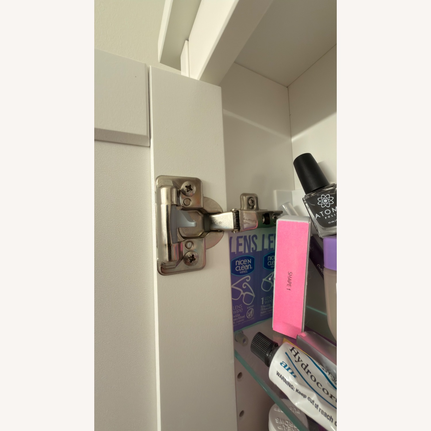 IKEA Hemnes White Wood Medicine Cabinet - image-3
