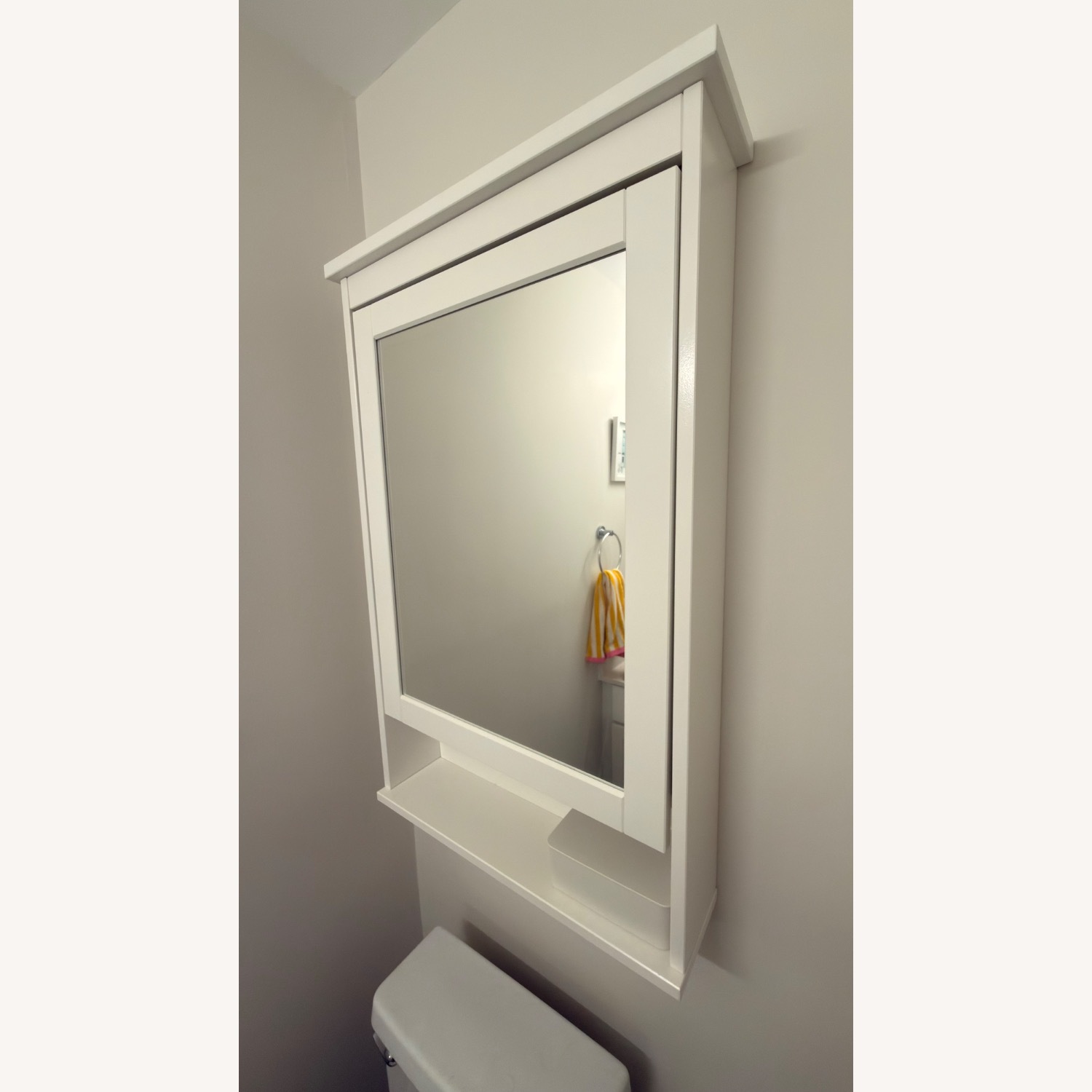 IKEA Hemnes White Wood Medicine Cabinet - image-1