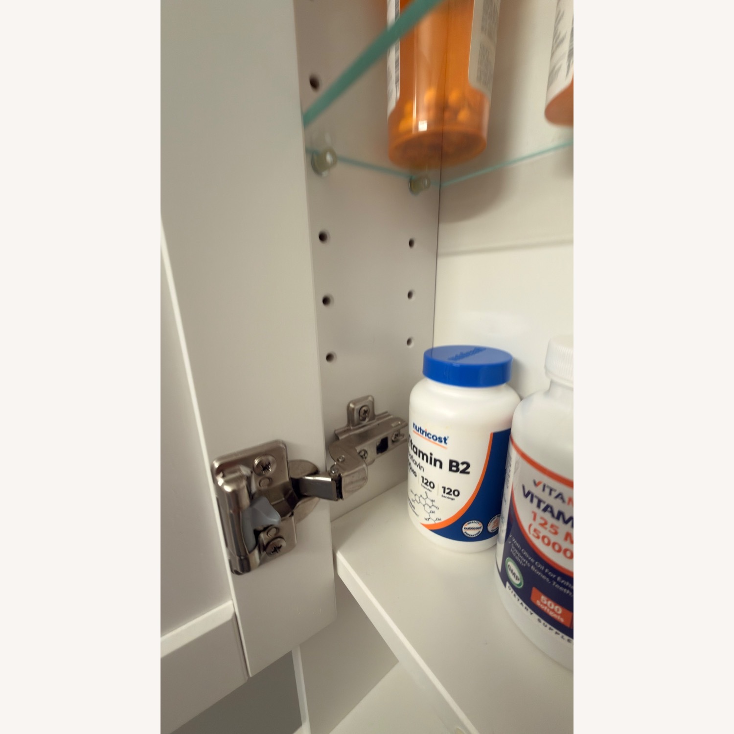 IKEA Hemnes White Wood Medicine Cabinet - image-5