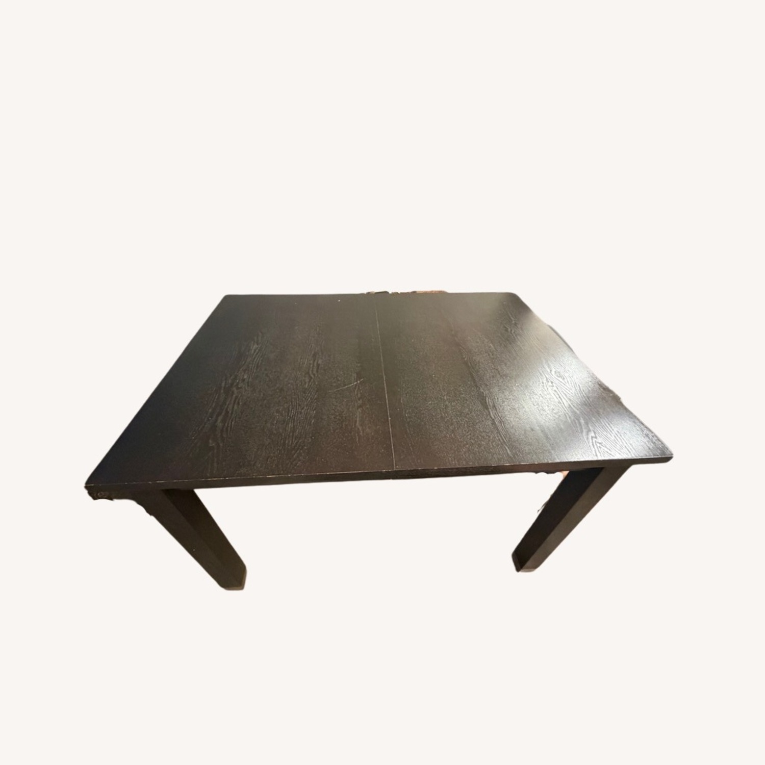 West Elm Dark Brown Wood Dining Table - image-2