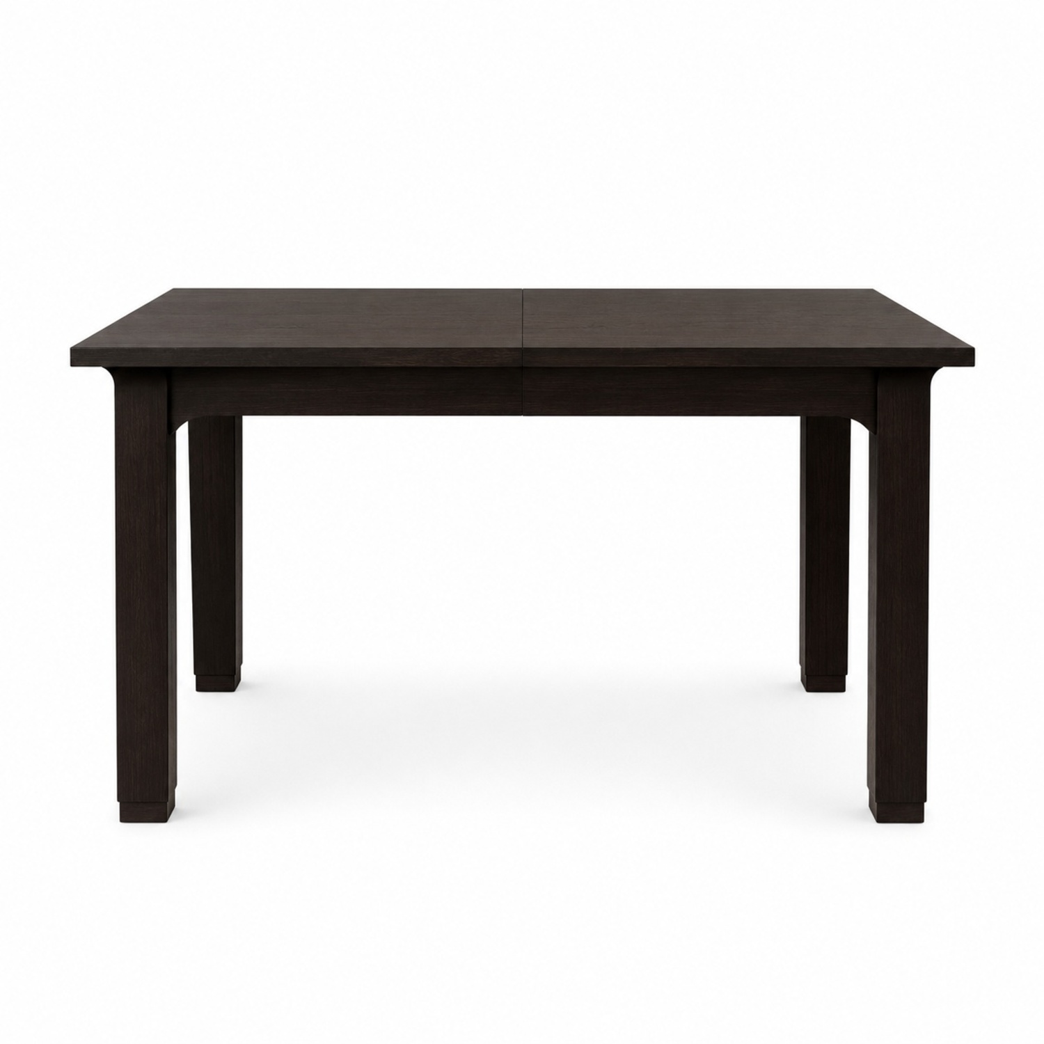 West Elm Dark Brown Wood Dining Table - image-5