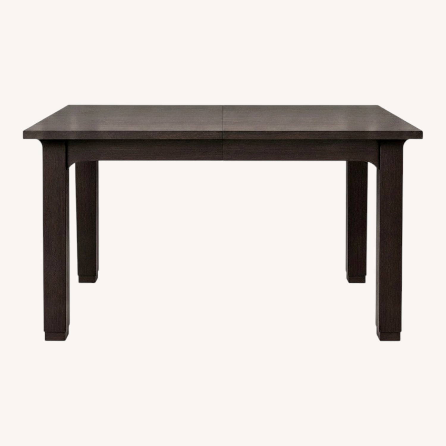 West Elm Dark Brown Wood Dining Table - image-0