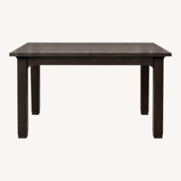 West Elm Dark Brown Wood Dining Table