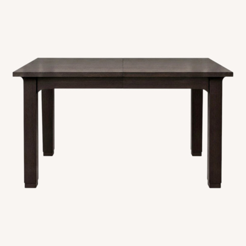 Used West Elm Dark Brown Wood Dining Table for sale on AptDeco