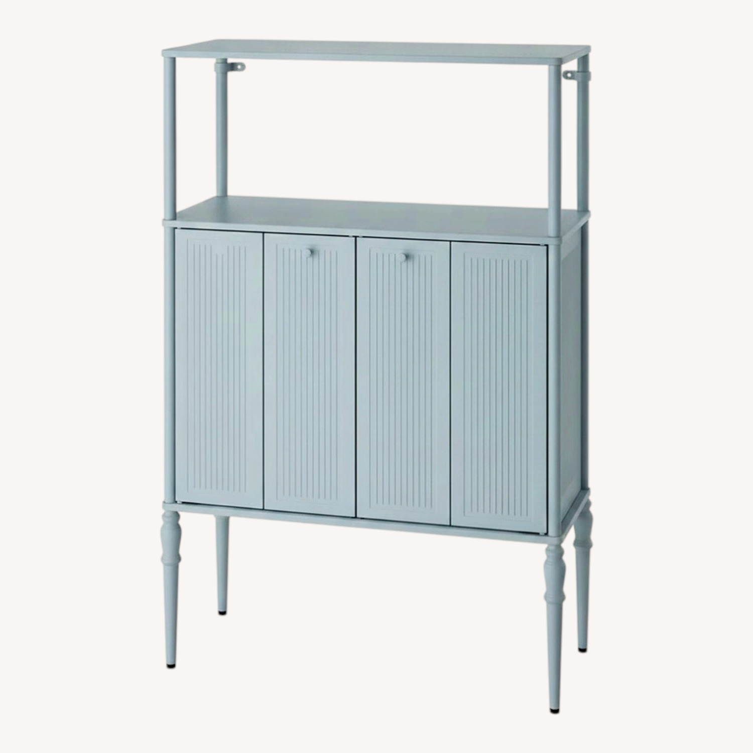 IKEA Sagmastare Blue Metal Sideboard - image-0
