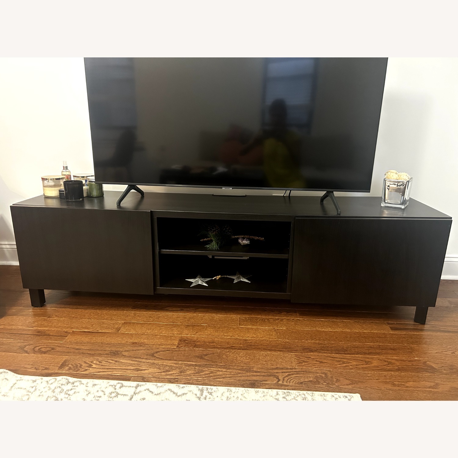 IKEA Besta Black Media Storage - image-1