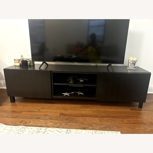Used IKEA Besta Black Media Storage for sale on AptDeco