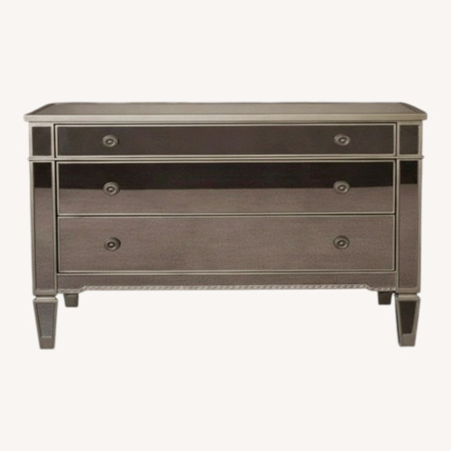 Used Mirrored Three-Drawer Chest for sale on AptDeco