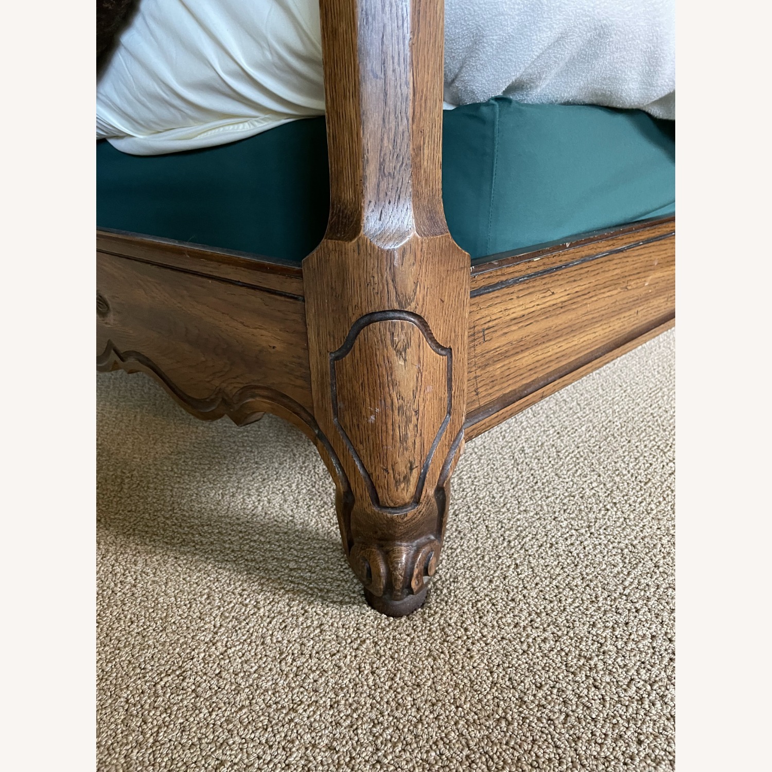 Vintage Thomasville Poster Canopy King Bed - image-5
