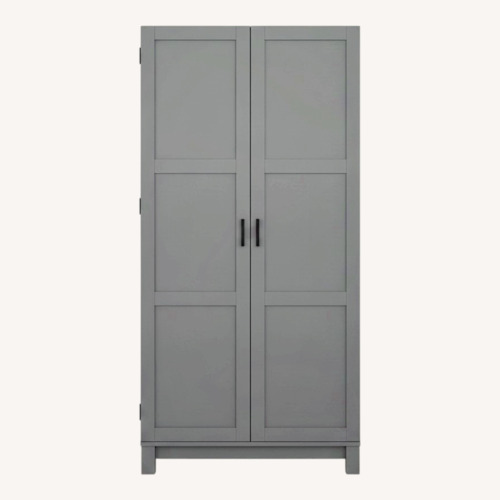 Used Andover Mills Pettigrew Storage Cabinet Armoire for sale on AptDeco