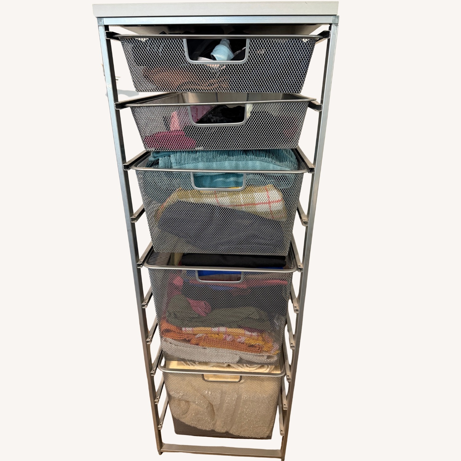 Elfa Classic Medium Tall Drawer Solution Platinum - image-2