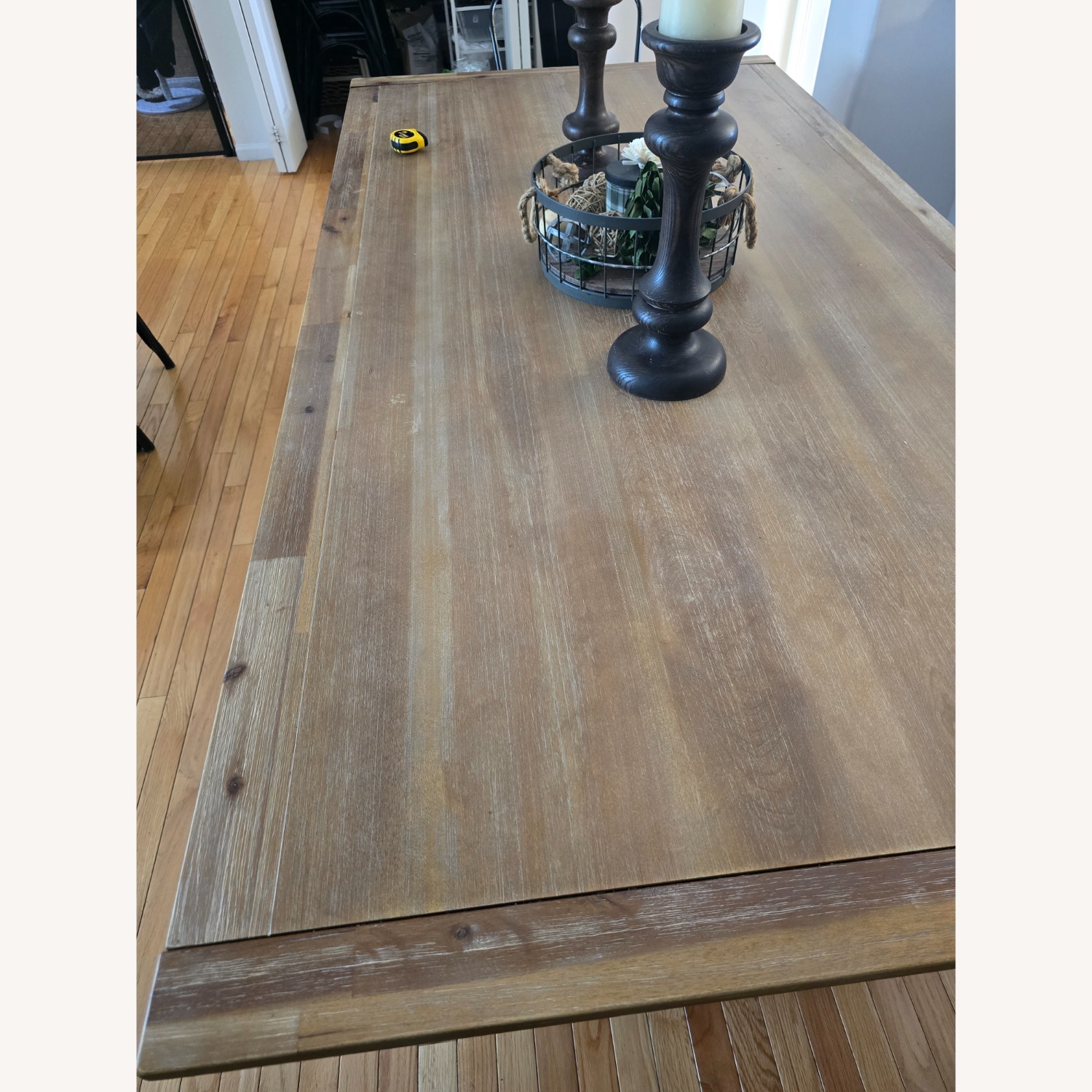 Pier 1 Imports Natural Wood Dining Table - image-5