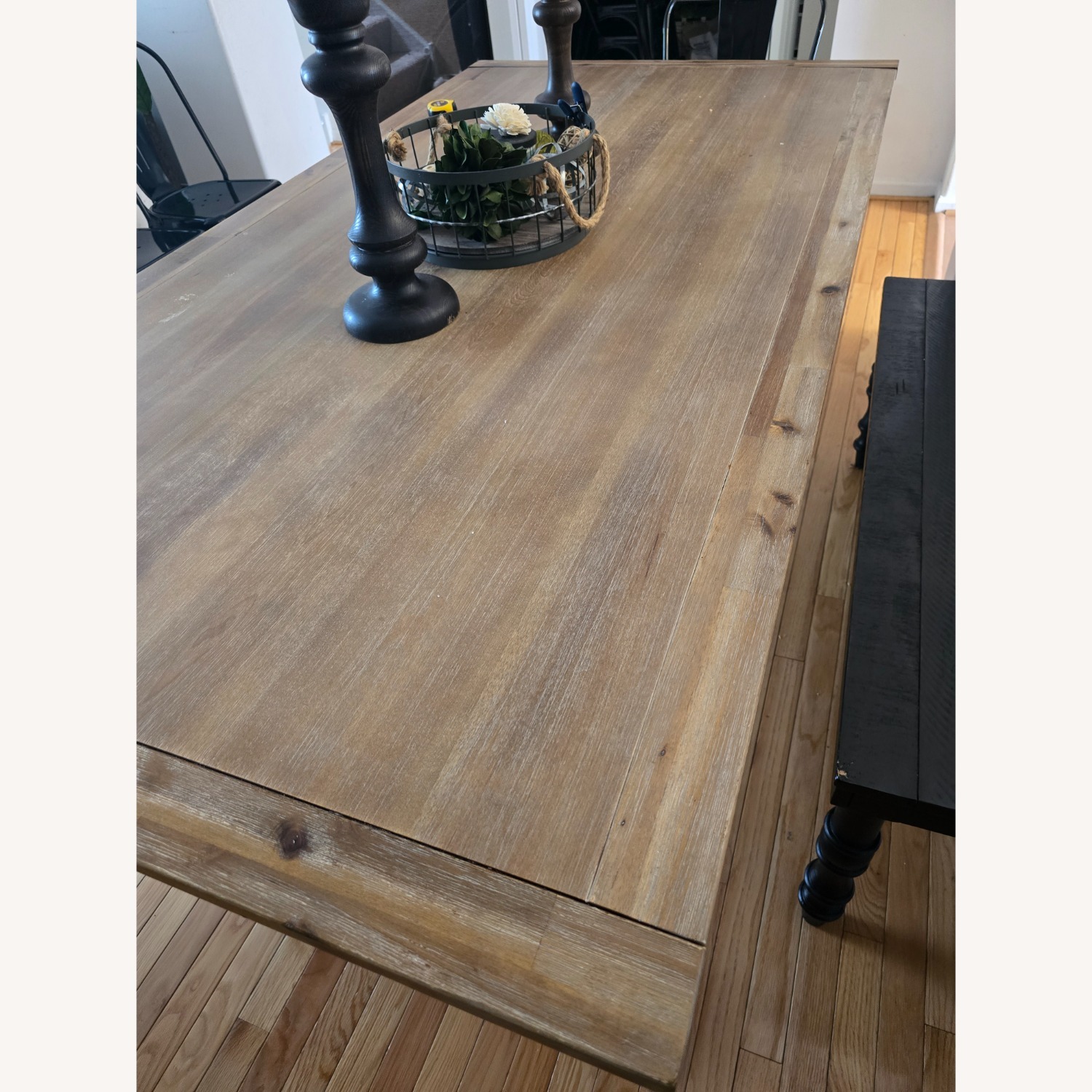 Pier 1 Imports Natural Wood Dining Table - image-2