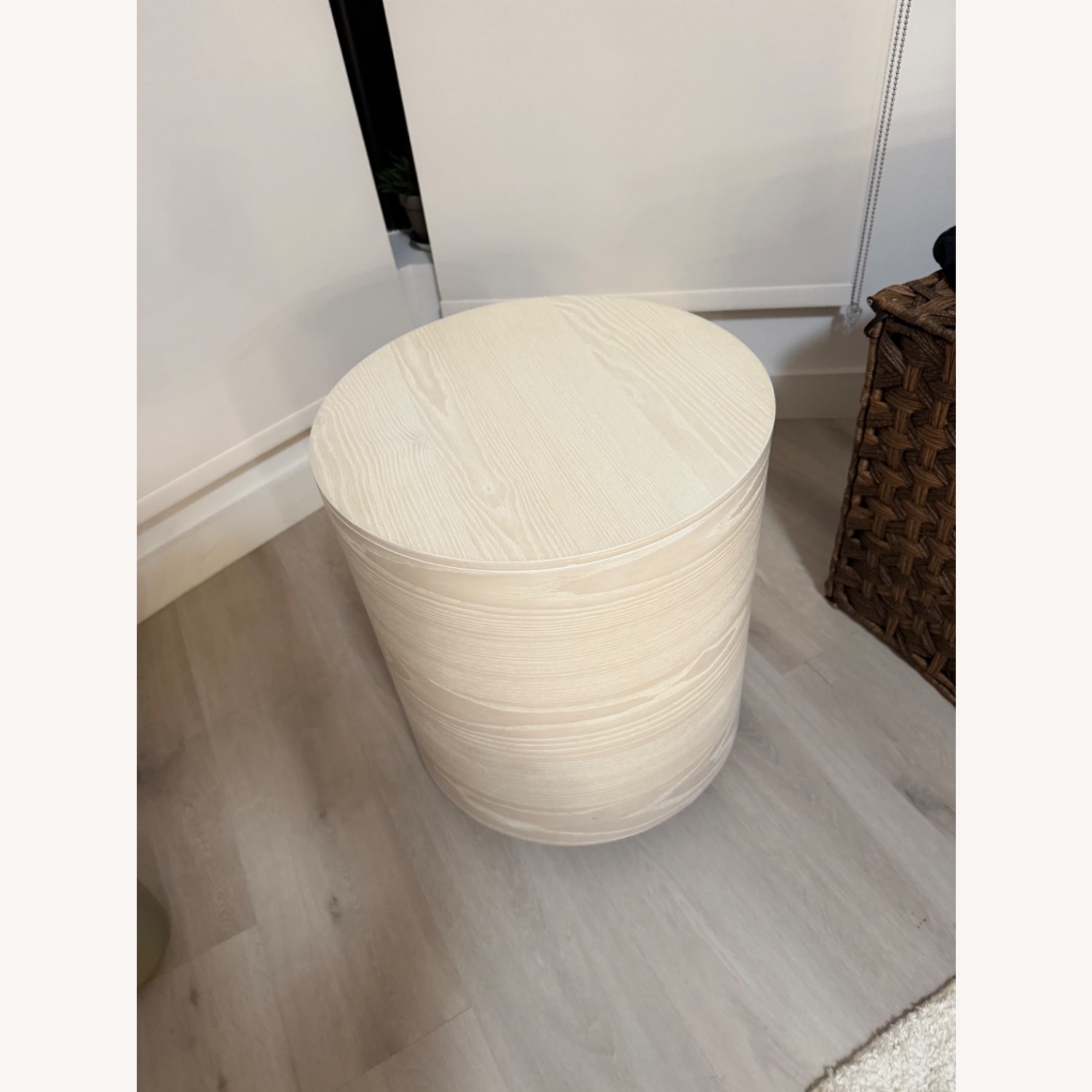 West Elm Volume Side Table Winterwood - image-7