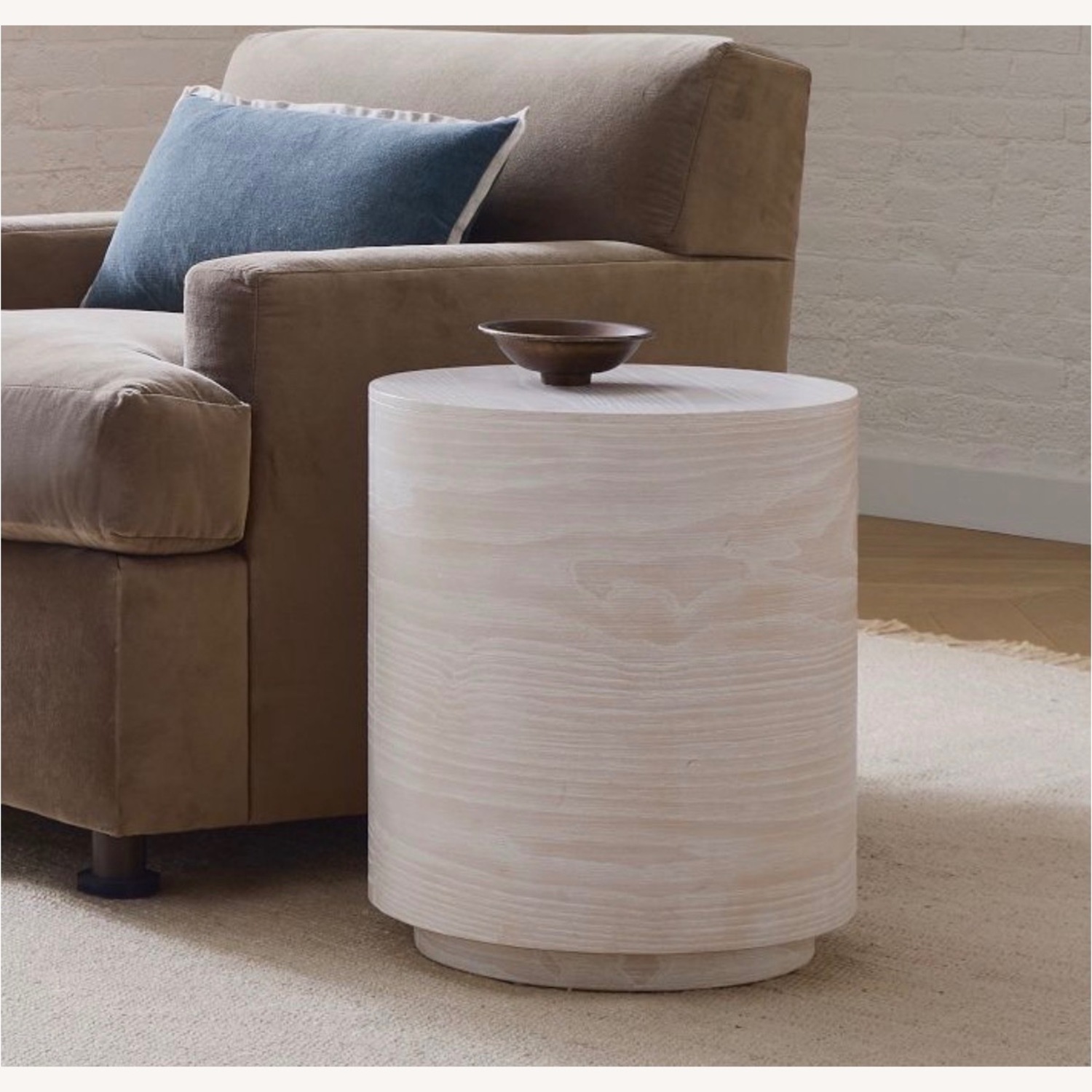 West Elm Volume Side Table Winterwood - image-6