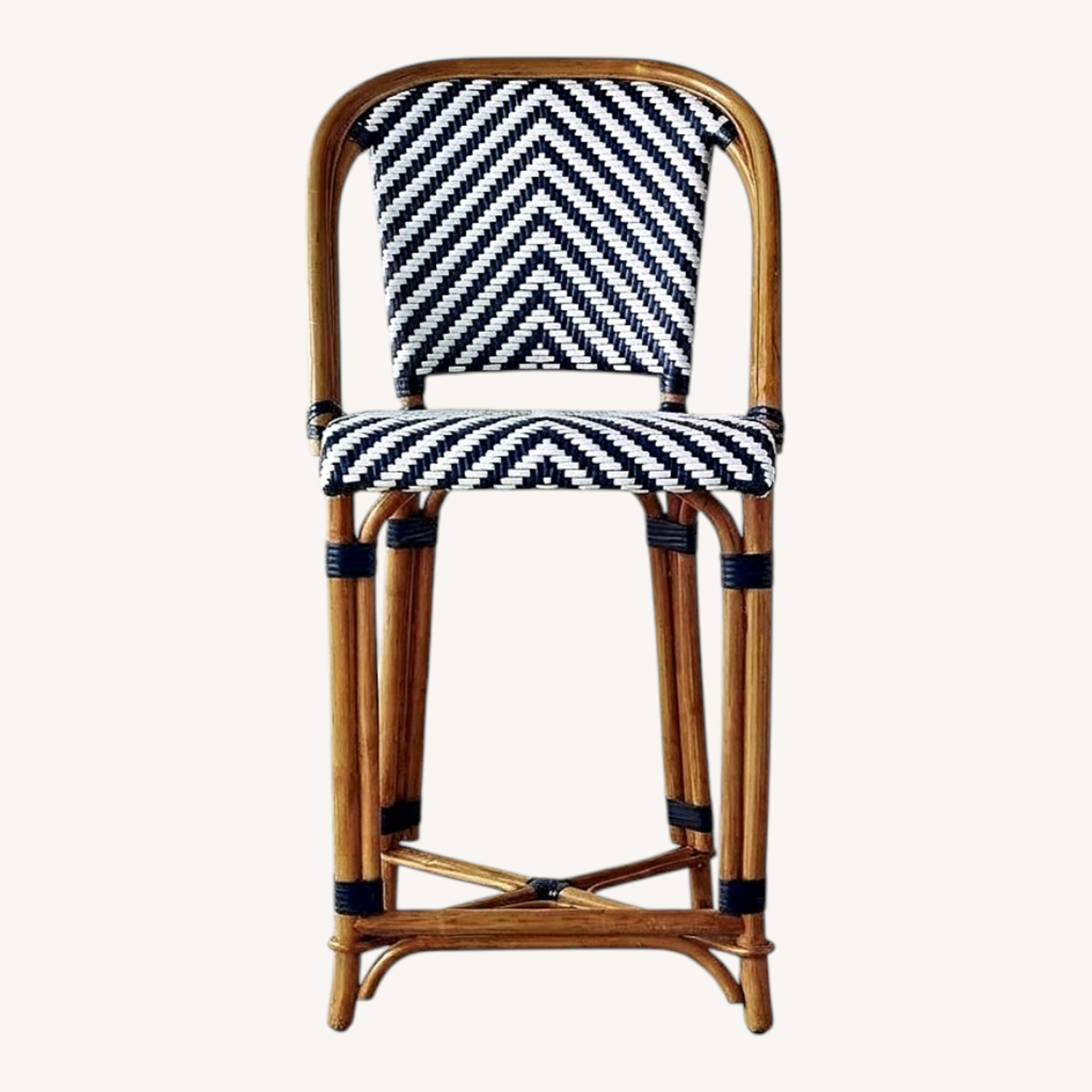 Williams Sonoma Blue Dining Chairs - image-0