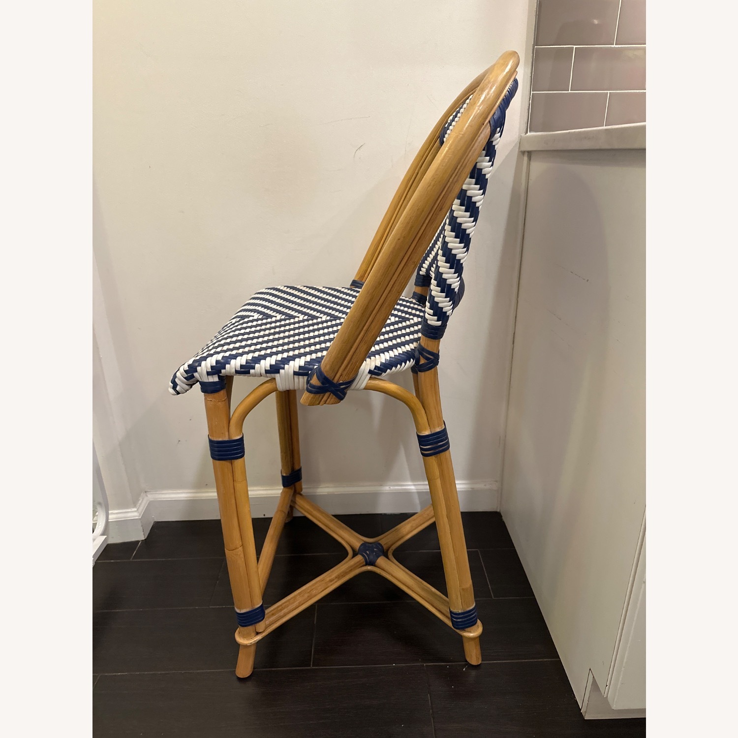 Williams Sonoma Blue Dining Chairs - image-2