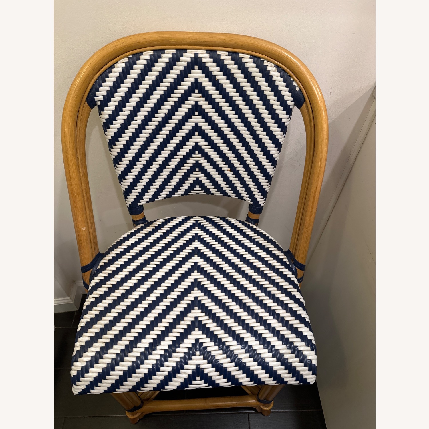 Williams Sonoma Blue Dining Chairs - image-10