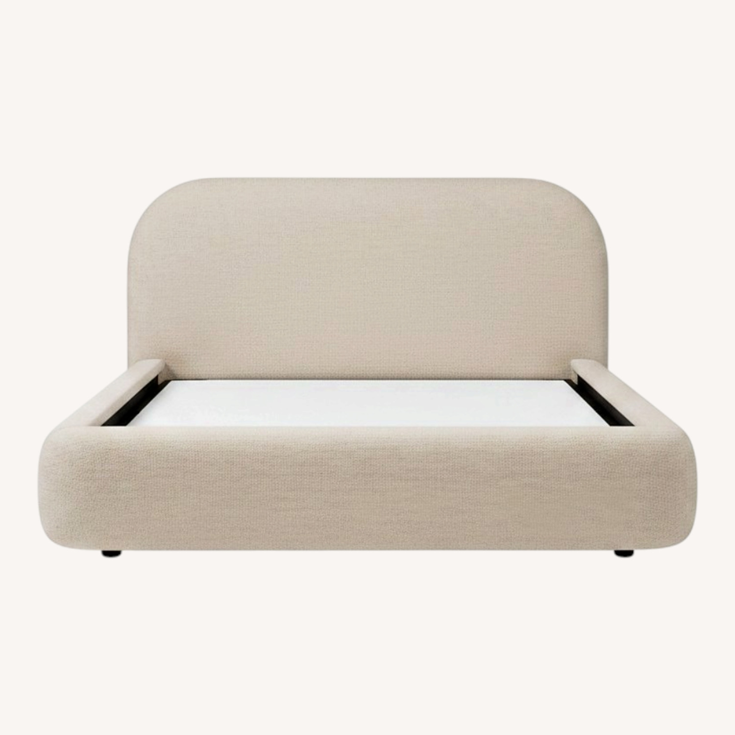 West Elm Queen Bed - image-0