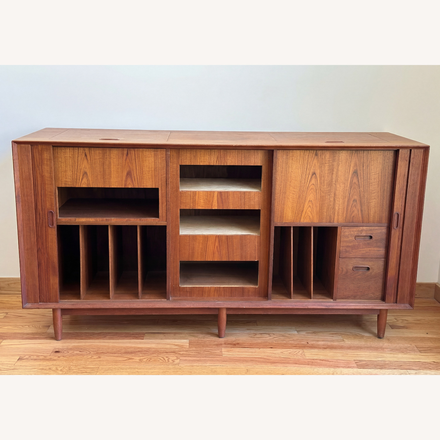 Arne Vodder For Sibast Teak Media Cabinet/Bar  - image-10