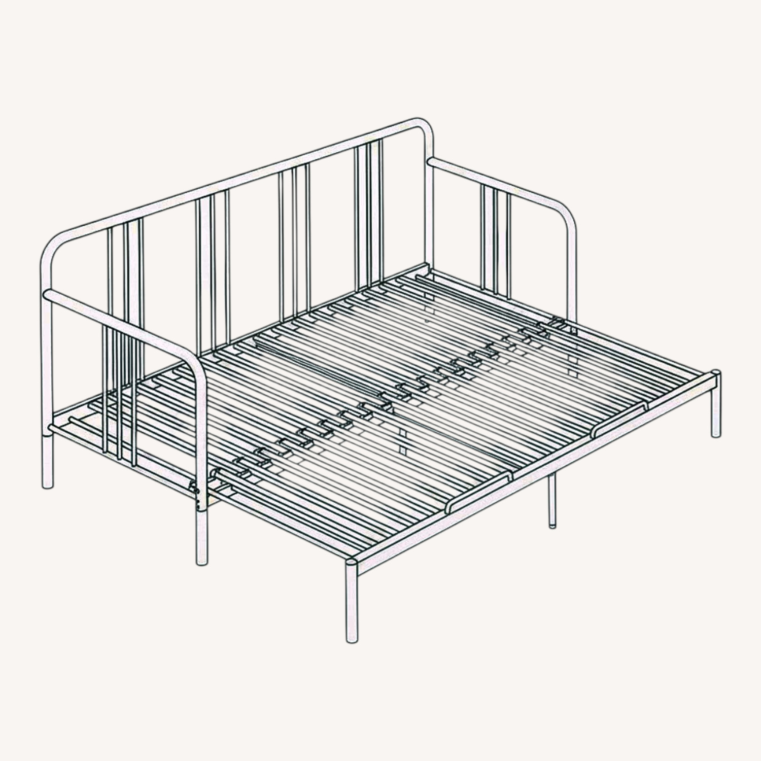IKEA FYRESDAL Daybed Frame - image-5
