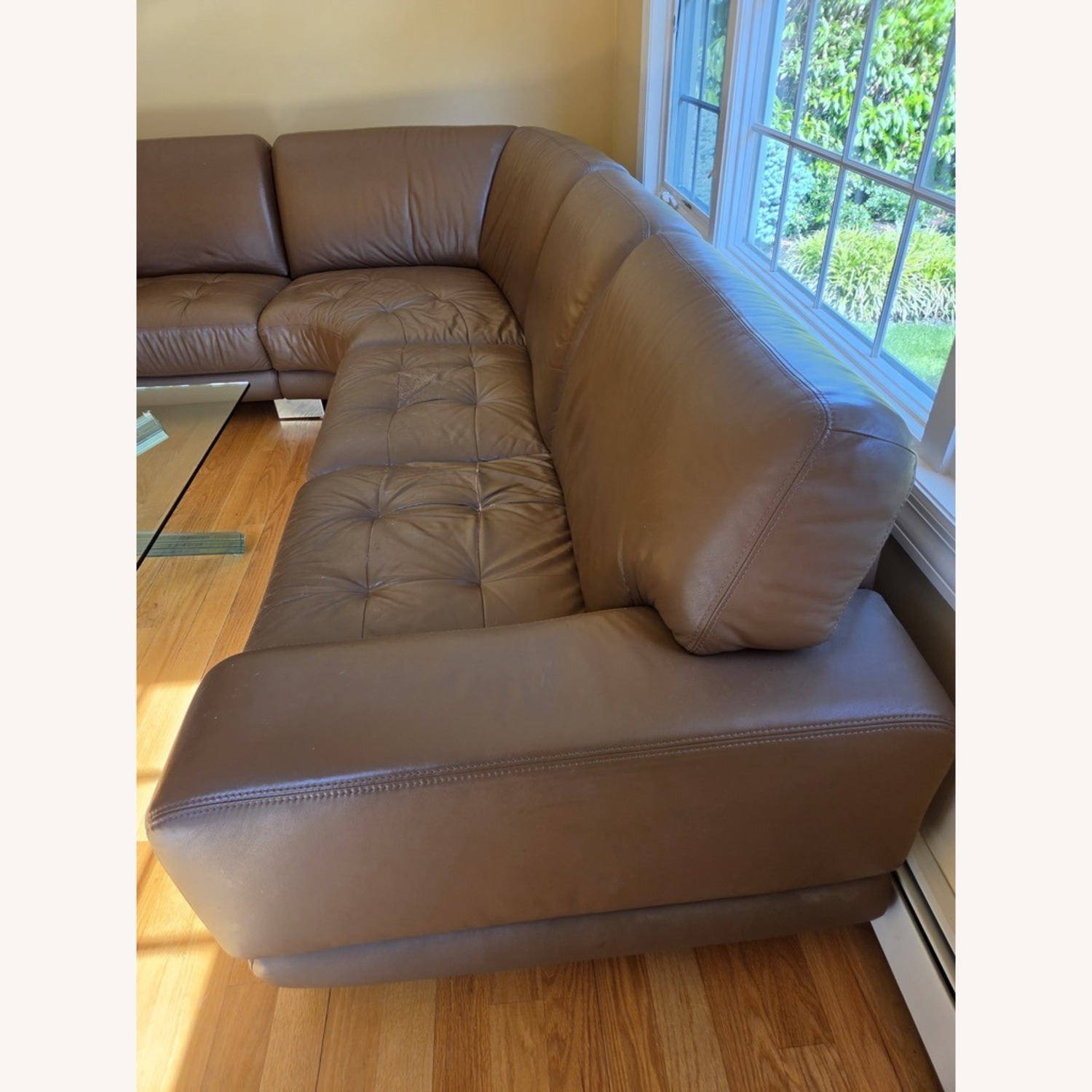 W. Schillig USA Light Brown 3+ Seater Sofa - image-2