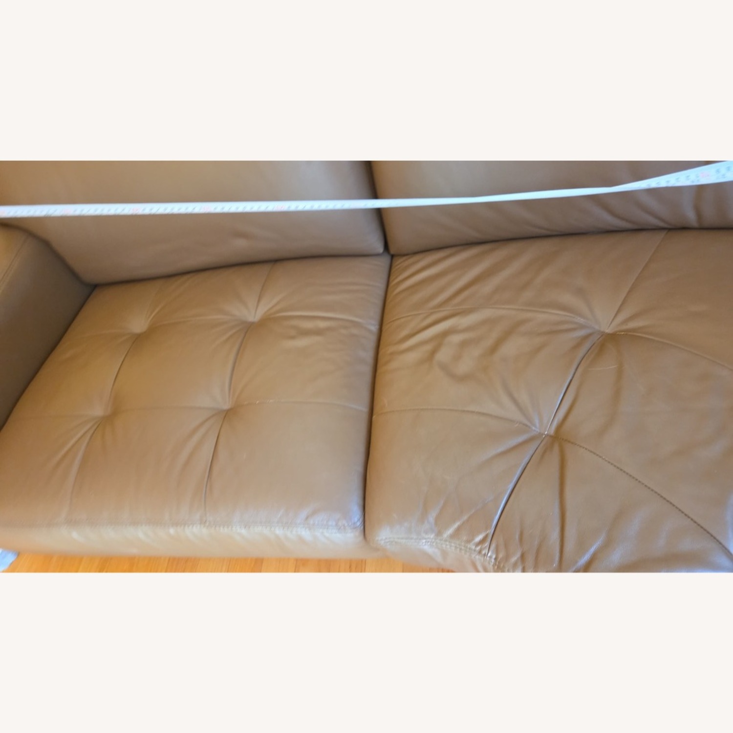 W. Schillig USA Light Brown 3+ Seater Sofa - image-5