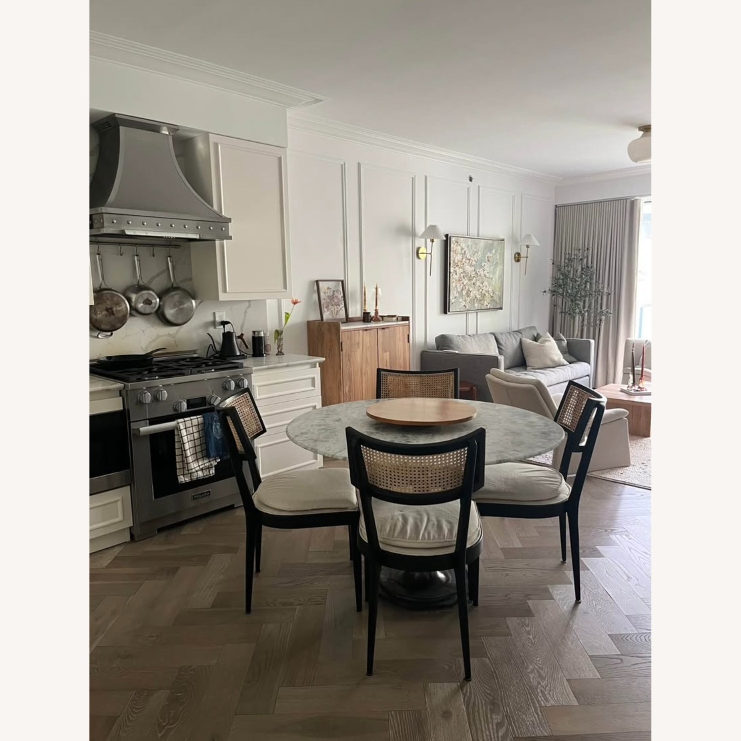 Lulu & Georgia Victoria Marble Round Dining Table - image-2