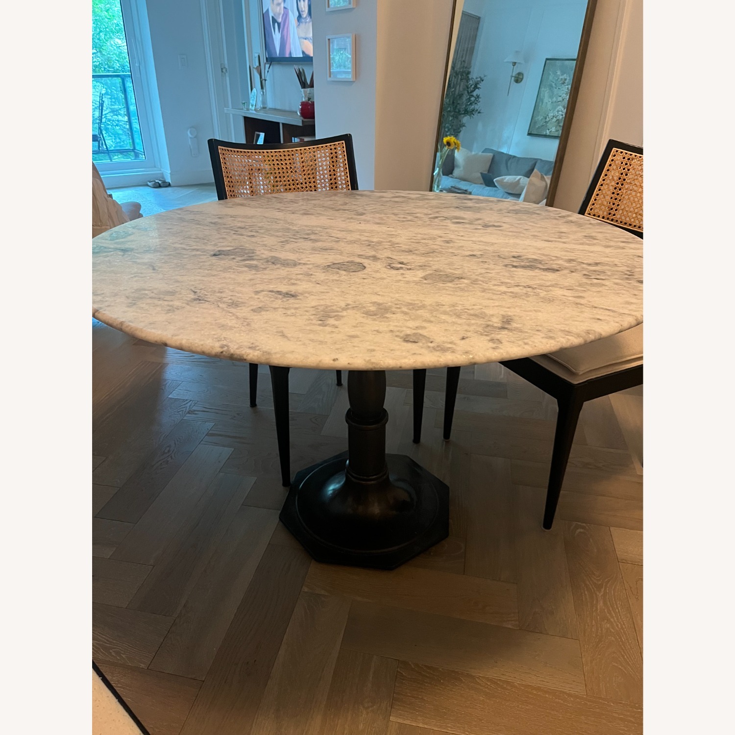 Lulu & Georgia Victoria Marble Round Dining Table - image-3