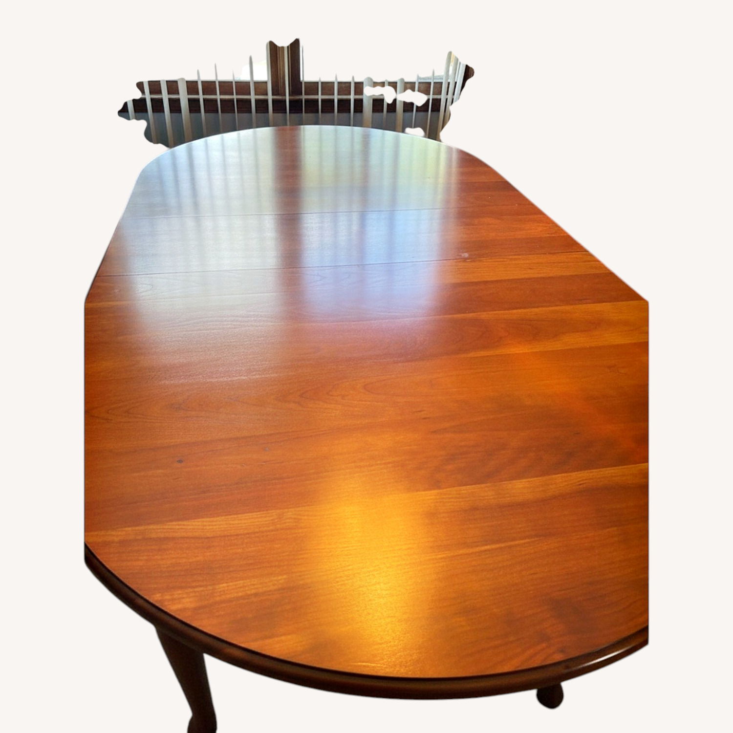 Natural Wood Dining Table - image-4