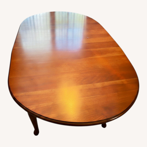 Used Natural Wood Dining Table for sale on AptDeco