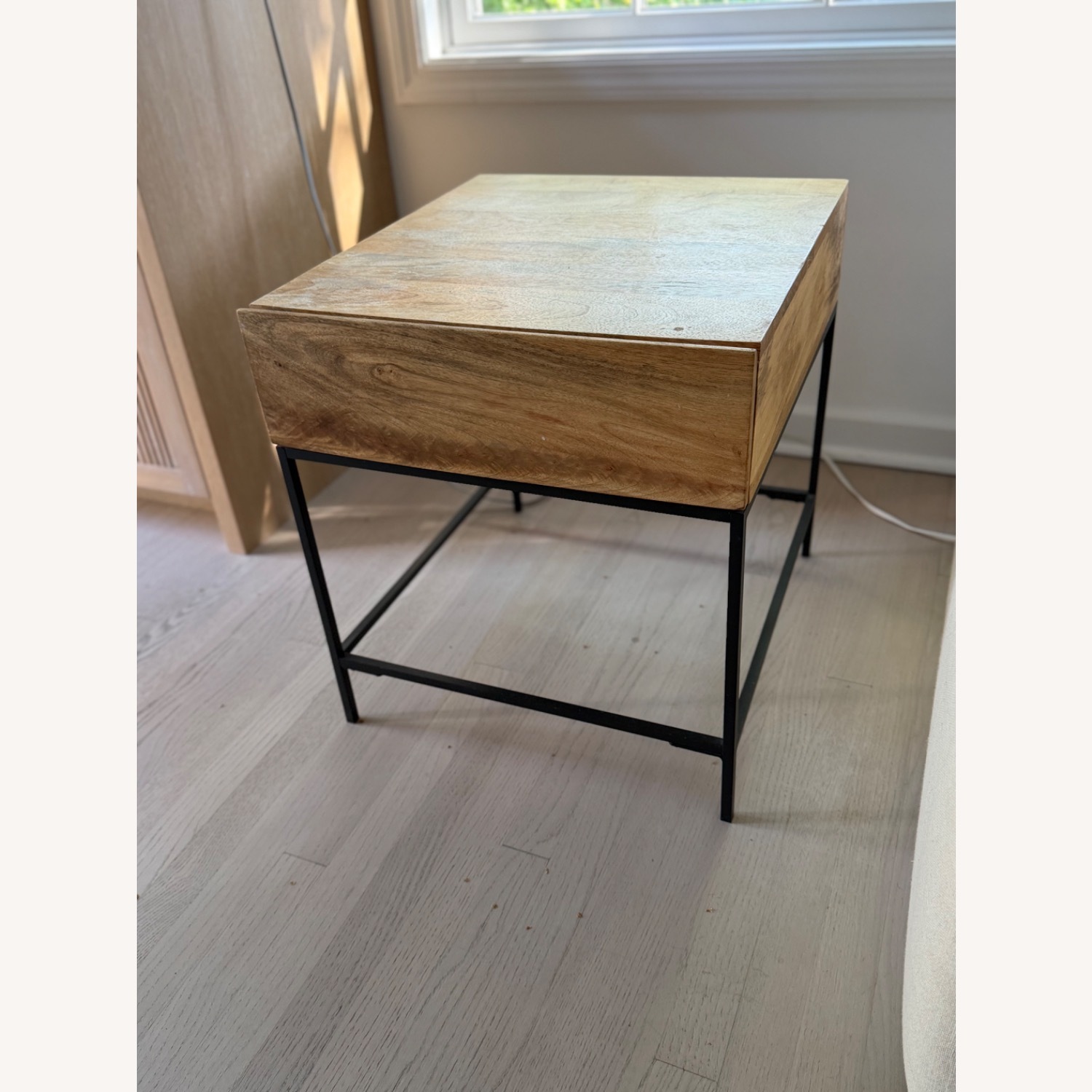 West Elm Industrial Storage Side Table (20") - image-1