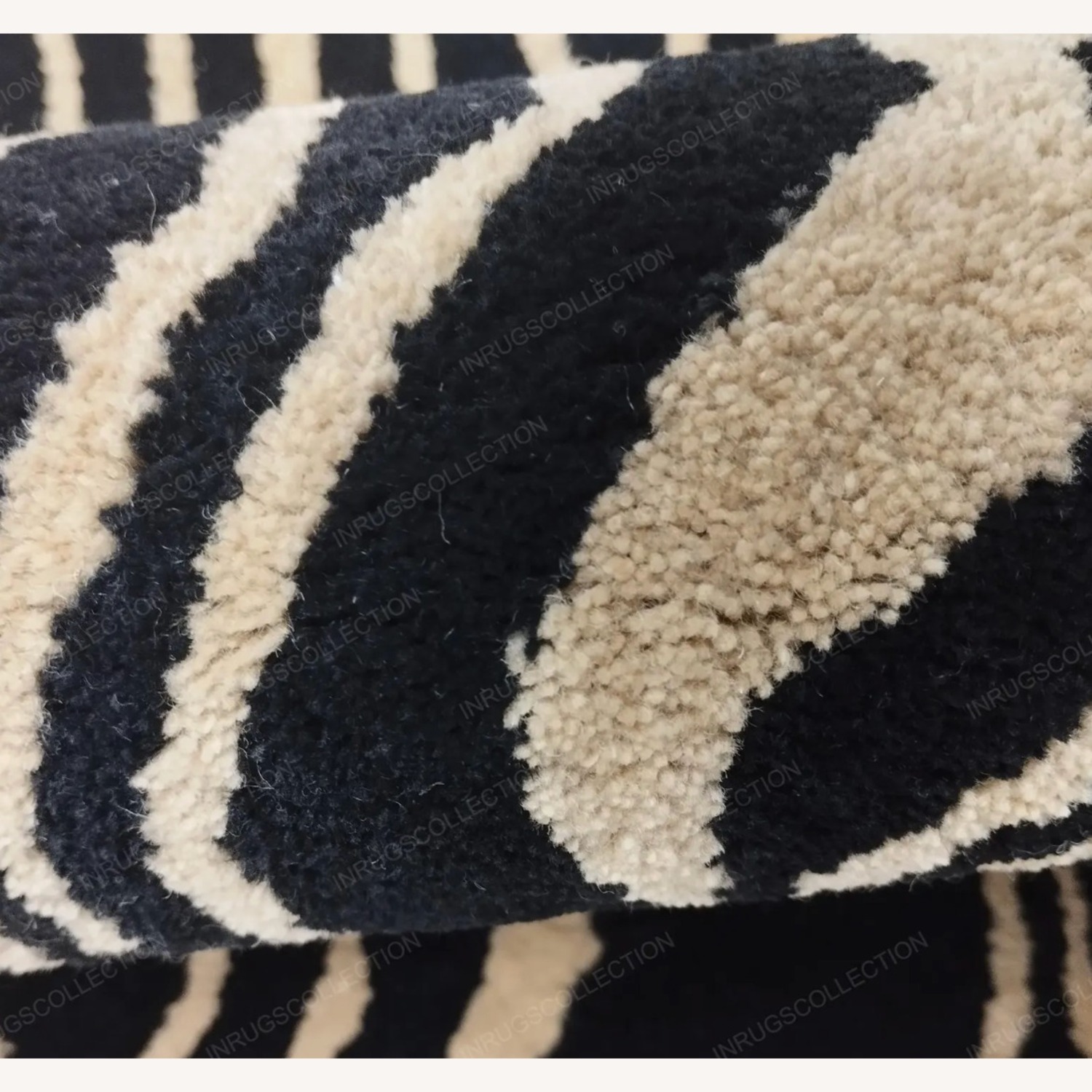 Melting Irregular Shape Runner Rug 2.5' x 9' - image-2