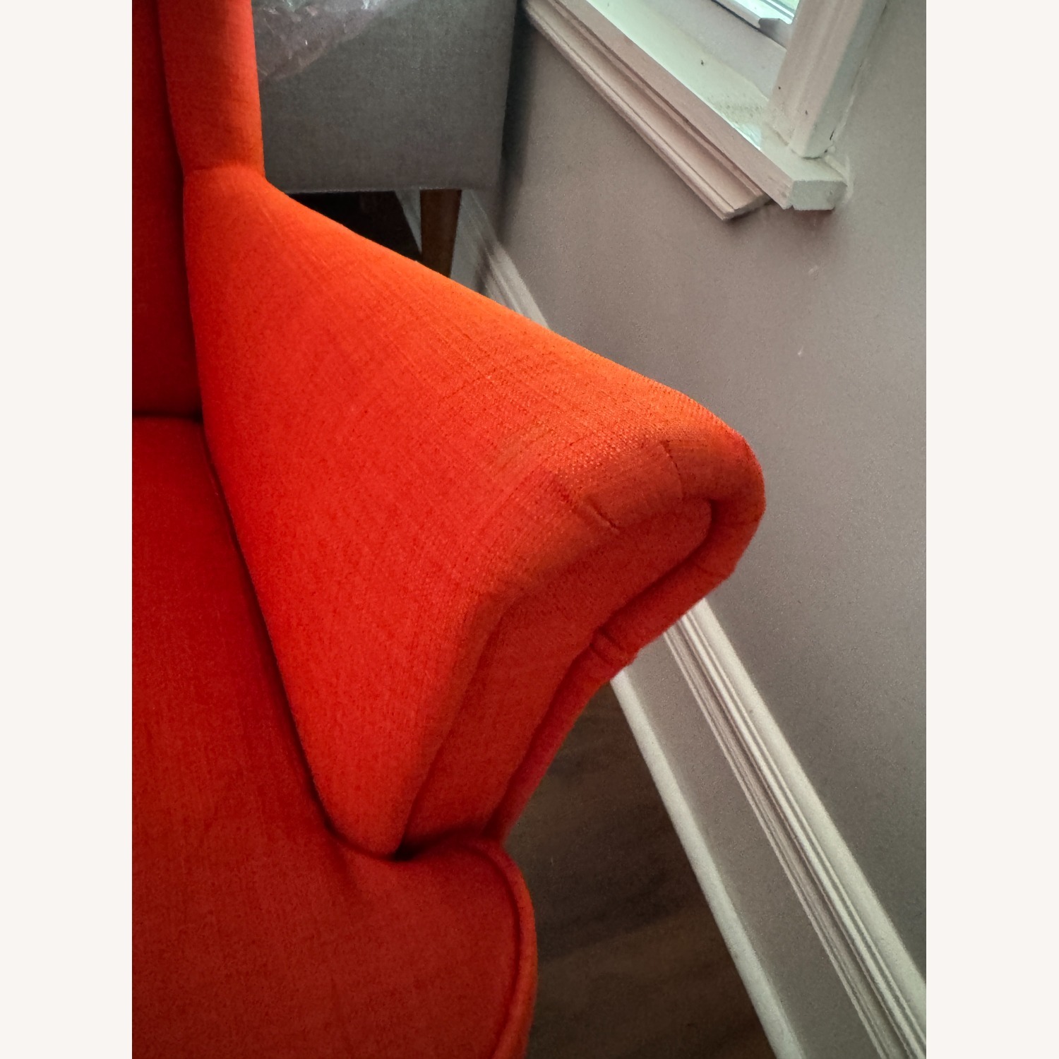 IKEA Strandmon Red Fabric Armchair - image-4