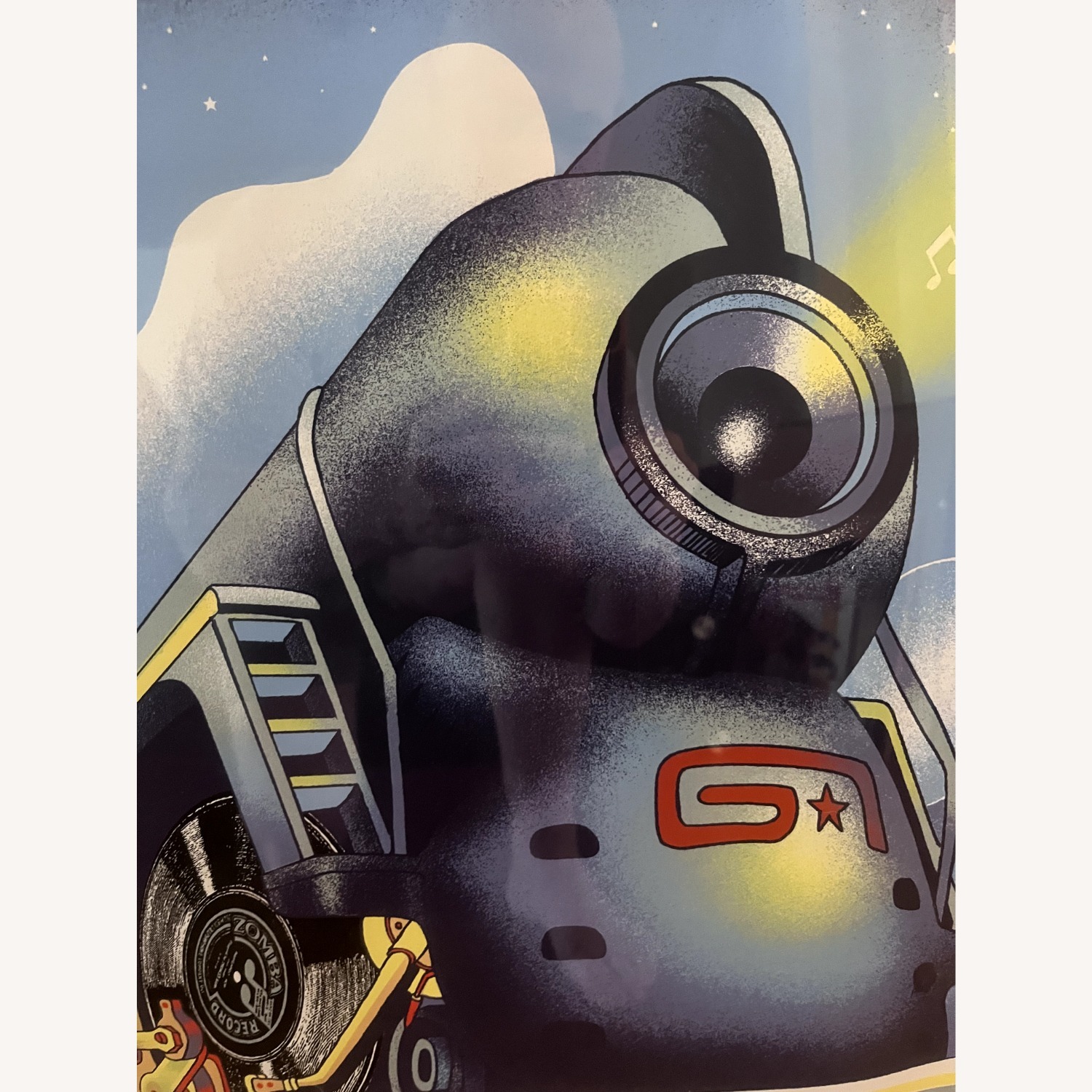 Emek Groove Armada #206/300 Professionally Framed - image-4