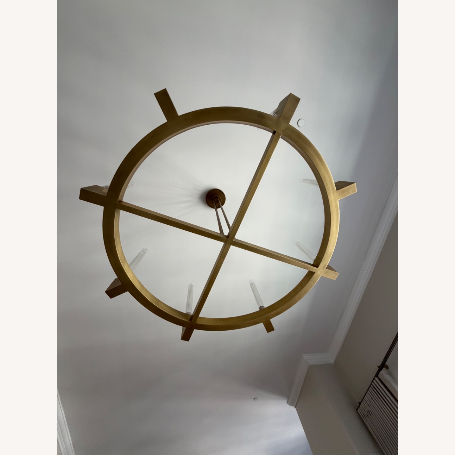 Restoration Hardware Cannele Round Chandelier 48” - image-4