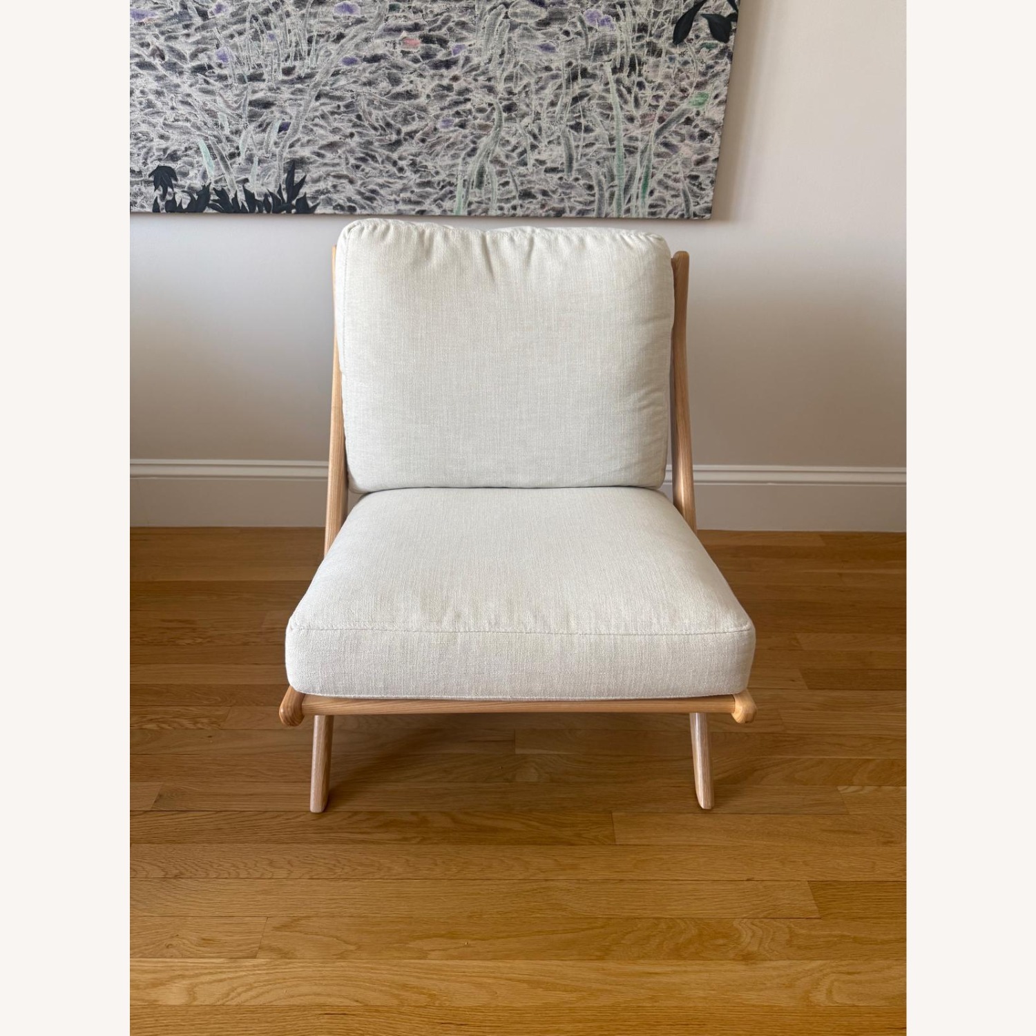 Crate & Barrel Pose Wood Accent Chairs (Set of 2)  - image-3