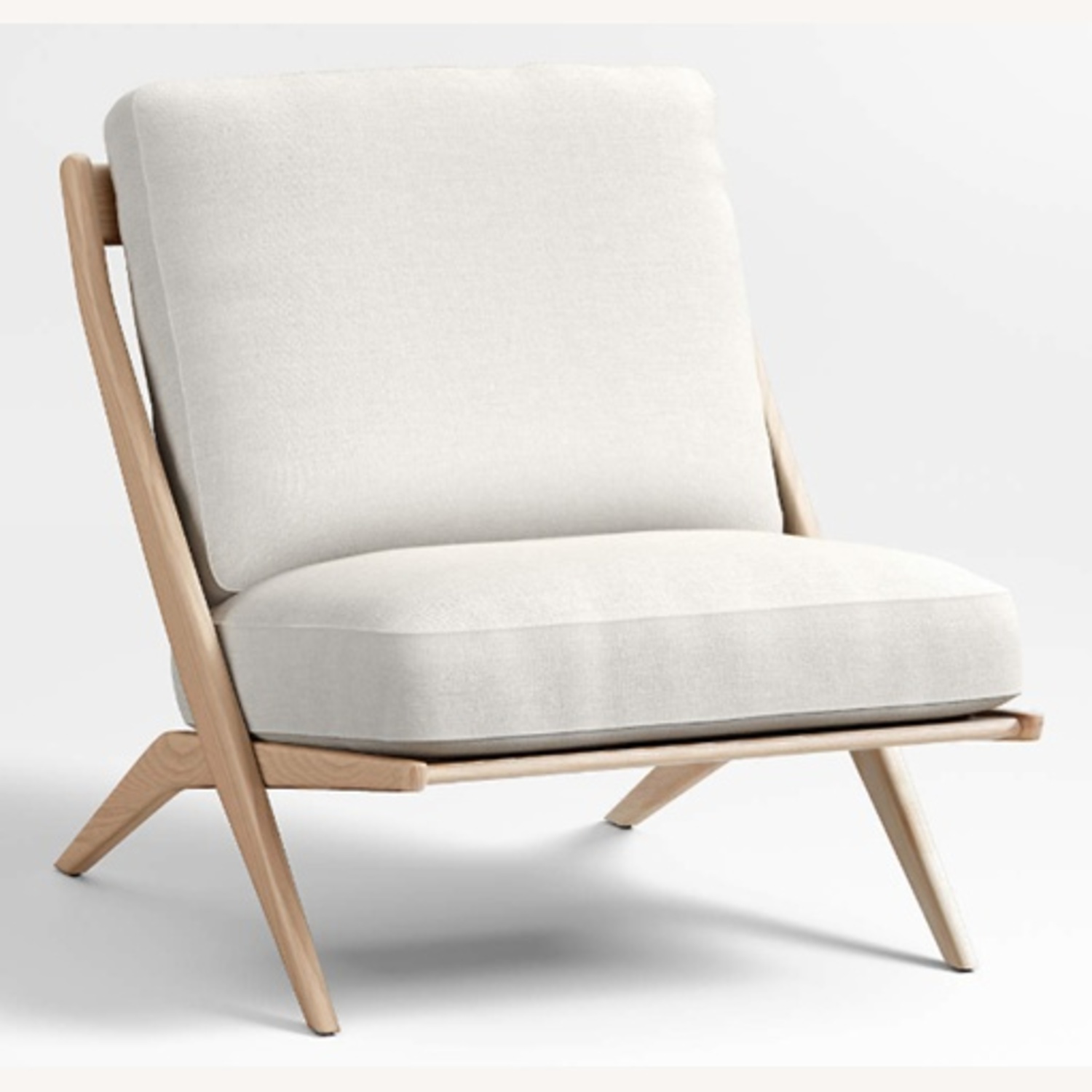 Crate & Barrel Pose Wood Accent Chairs (Set of 2)  - image-5