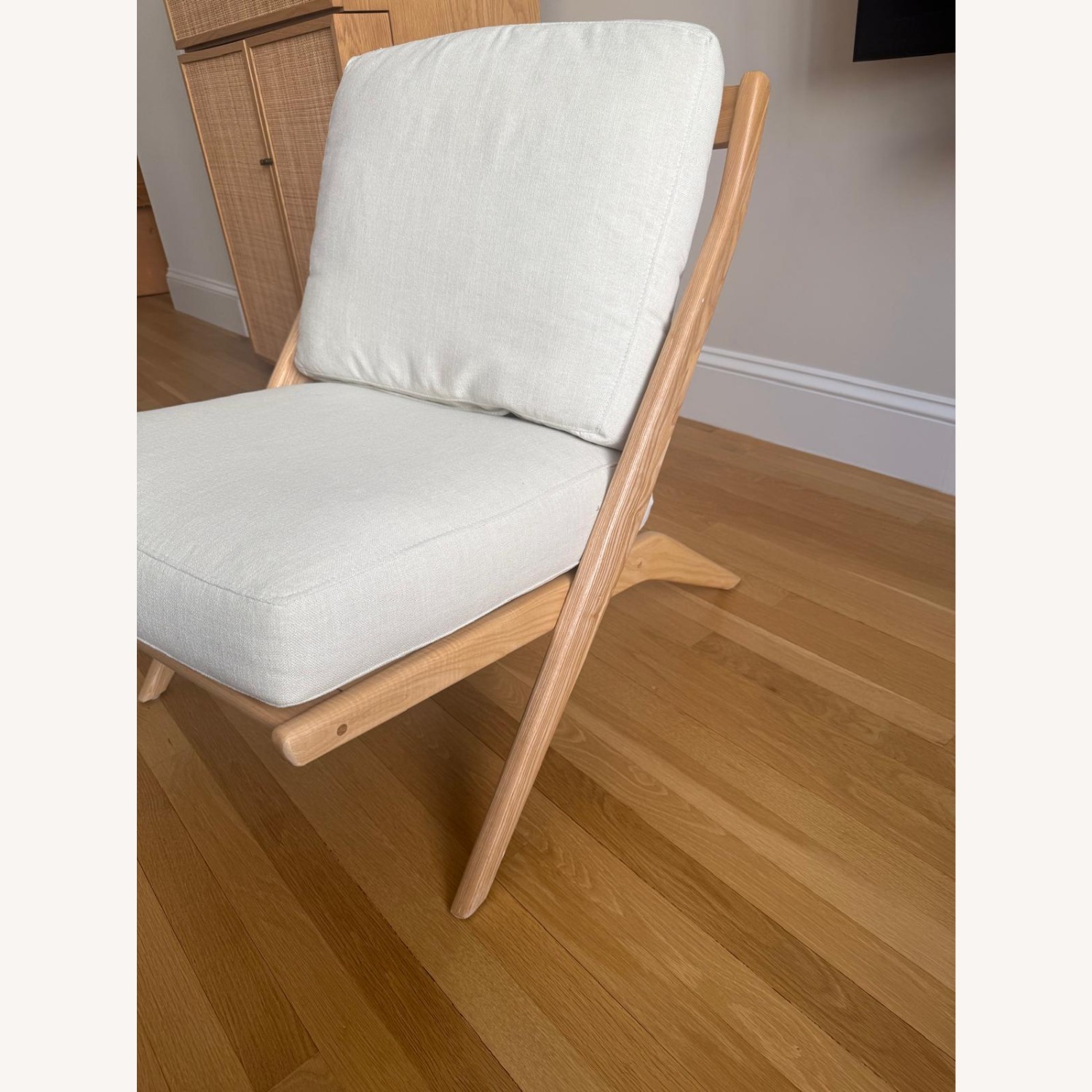 Crate & Barrel Pose Wood Accent Chairs (Set of 2)  - image-2