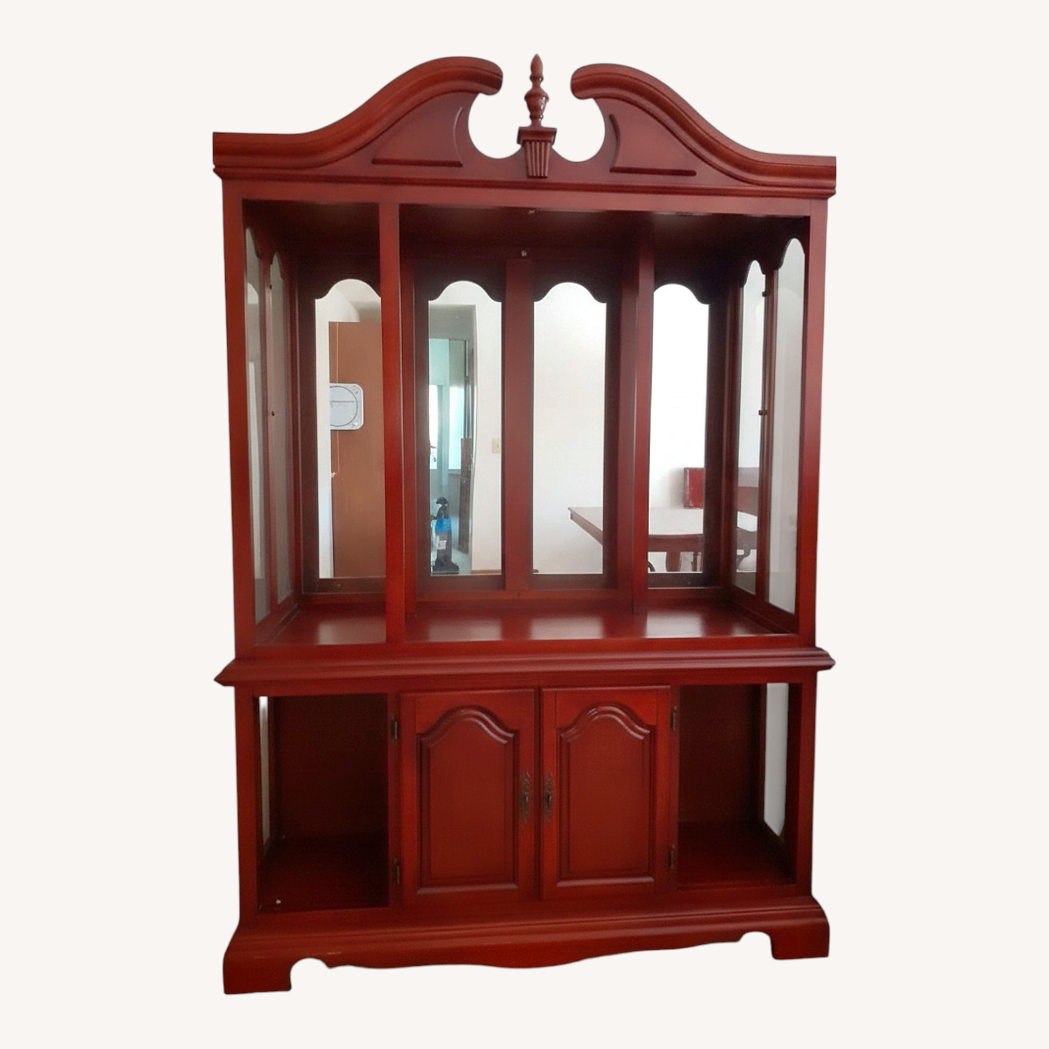 Value City Furniture Wood Armoire - image-0