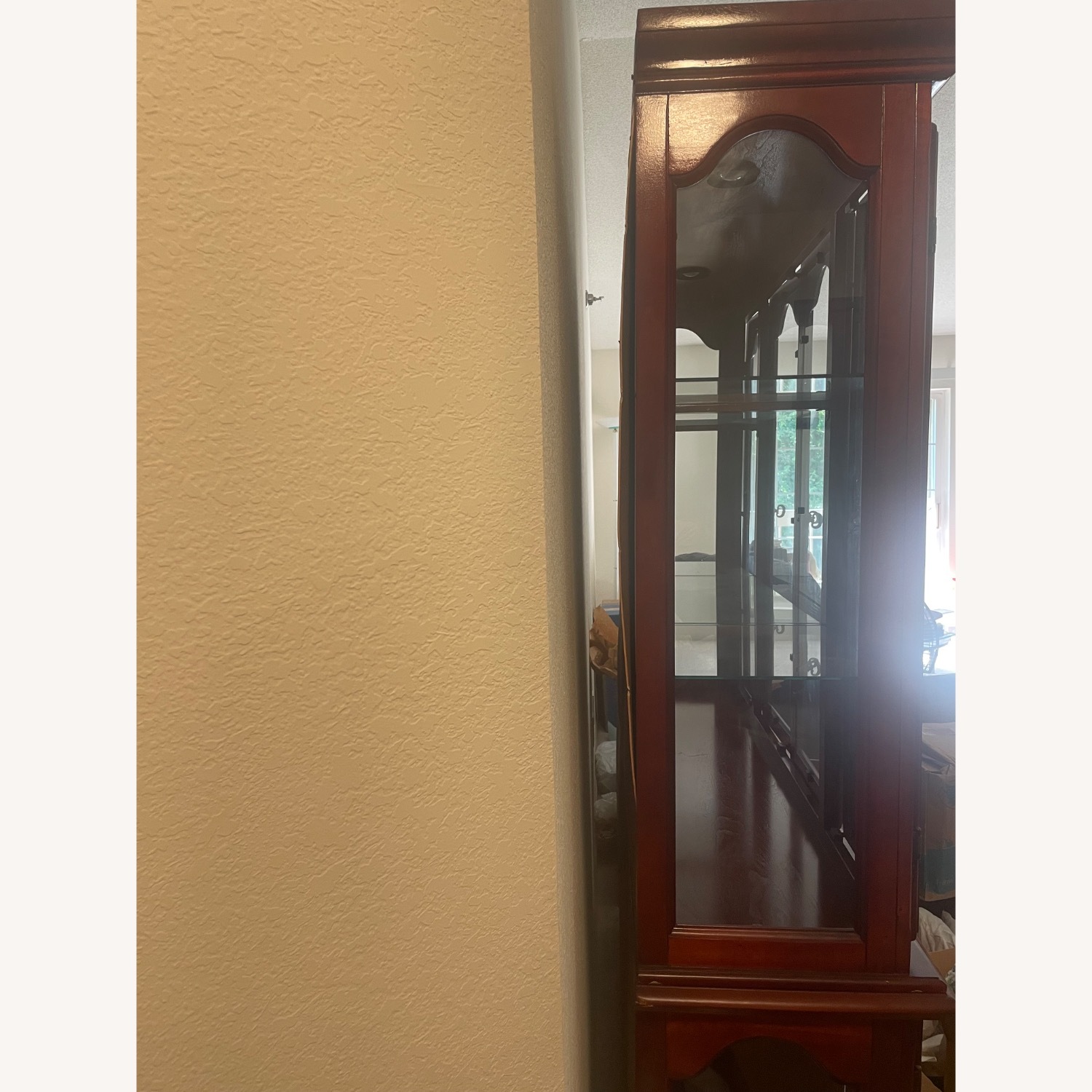 Value City Furniture Wood Armoire - image-1