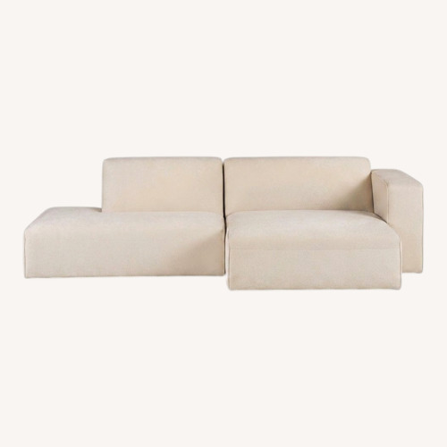 Used Sanna Magnet Ivory Right Sectional for sale on AptDeco