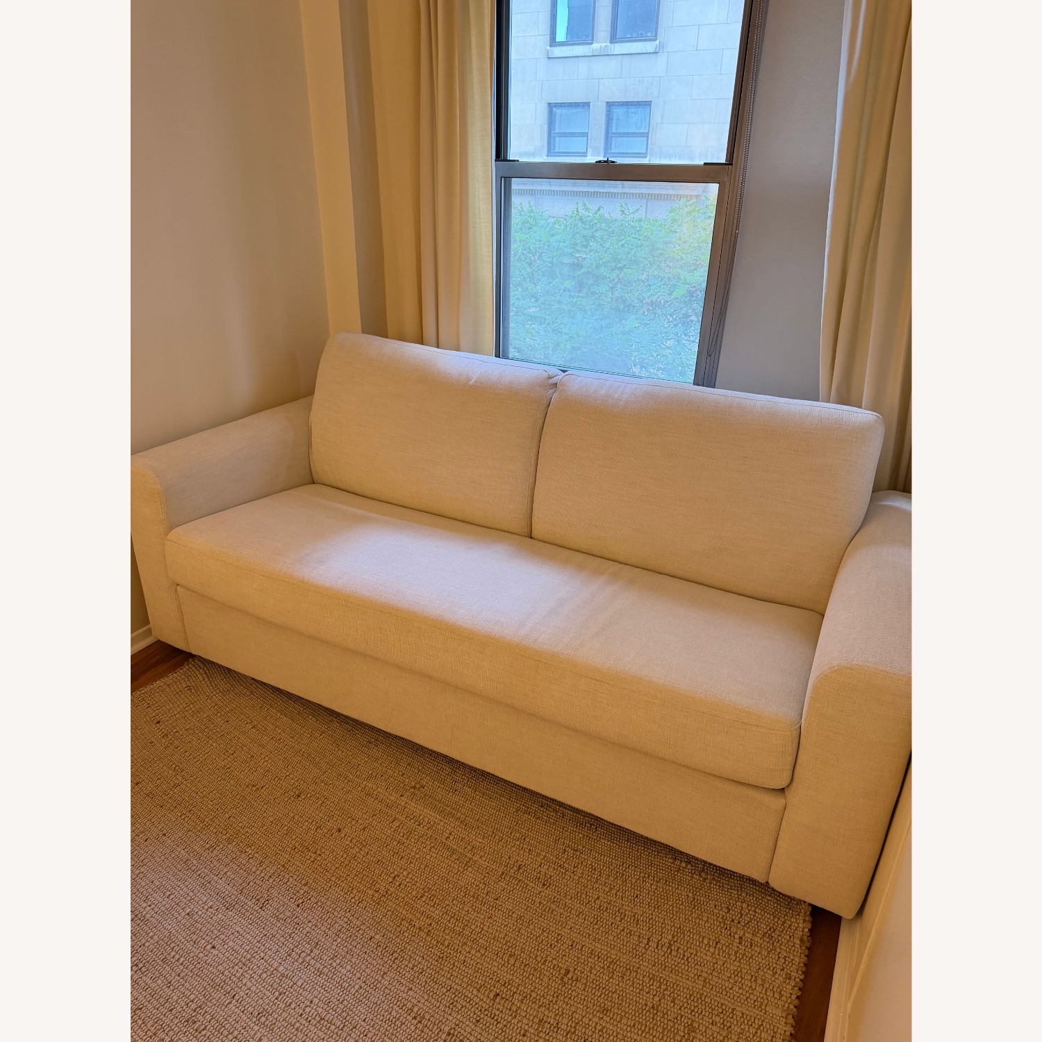 Create Comfort Sylvie Natural Sleeper Sofa - image-3