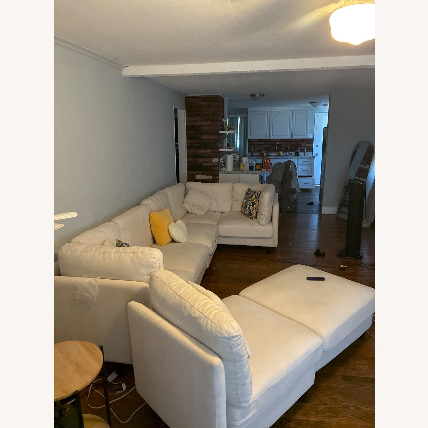 Natural Fabric 6+ Piece Sectional - image-3