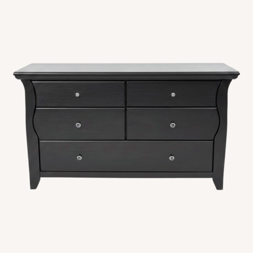 Used Black Wood Dresser for sale on AptDeco