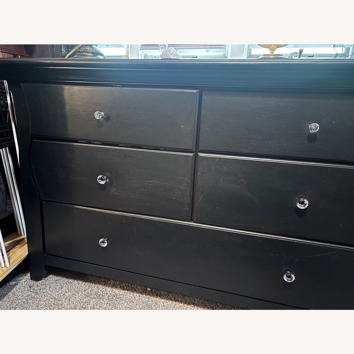 Black Wood Dresser - image-3
